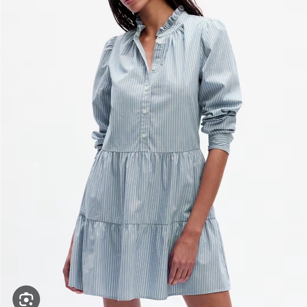 GAP Factory | Tiered Mini Shirtdress | Sz XL